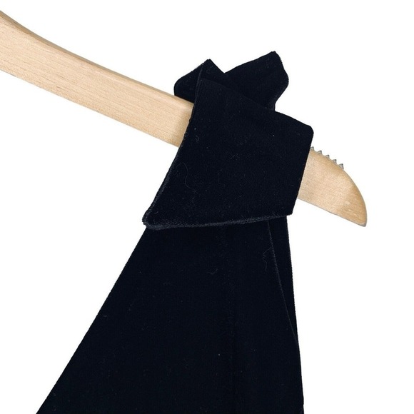Draper James Velvet Bow Shoulder Dress Womens Size 20 Black NWT $175 - Picture 14 of 16